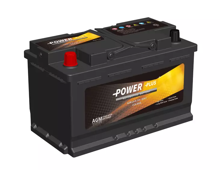 Power Plus Auton akku AGM-L4-R 12V 80Ah - Muiden merkkien käynnistysakut - 7020 - 1