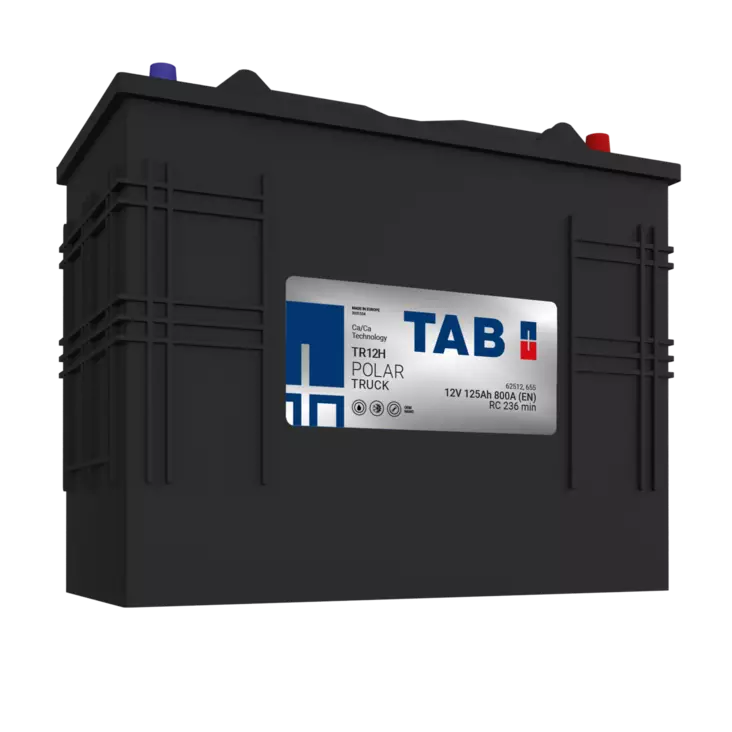 TAB käynnistysakku Polar Truck TR12H 12V 125Ah 800A(EN - Tab käynnistysakut - 3838807020900 - 2