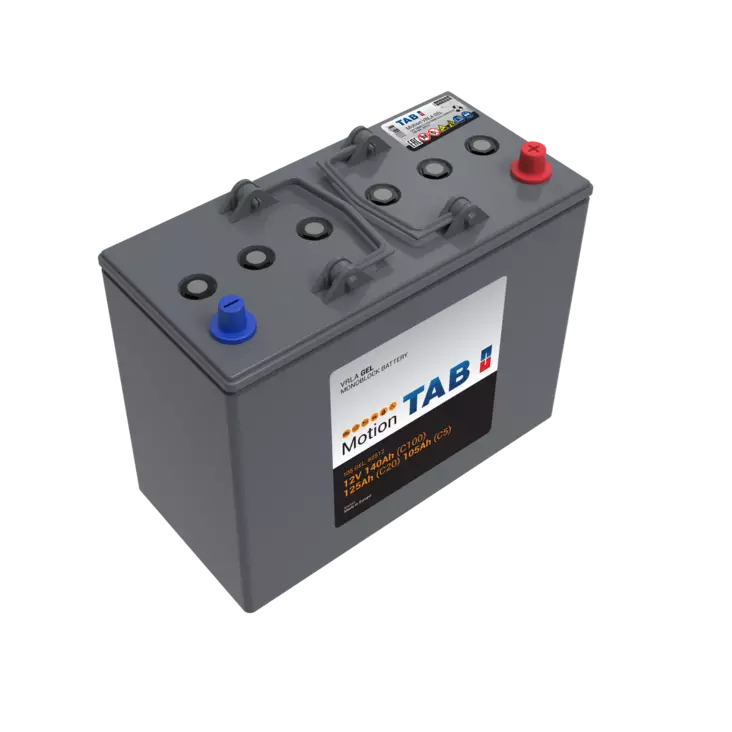 TAB Motion geeliakku 12v 130AhC5 - Geeli ajovoima- ja teollisuusakut - 12550 - 1