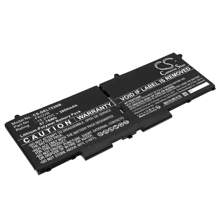 Tietokoneen Akku Dell 15.2V 3800mAh(632) - Dell kannettavan akut - 4894128197430 - 1