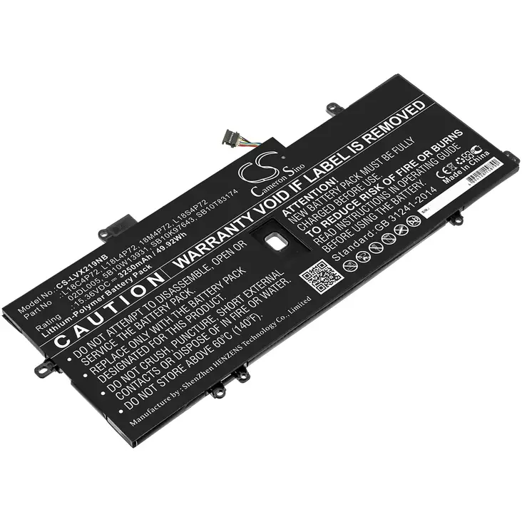 Tietokoneen Akku Lenovo15.36V3250mAh(586 - Lenovo kannettavan akut - 4894128158790 - 1
