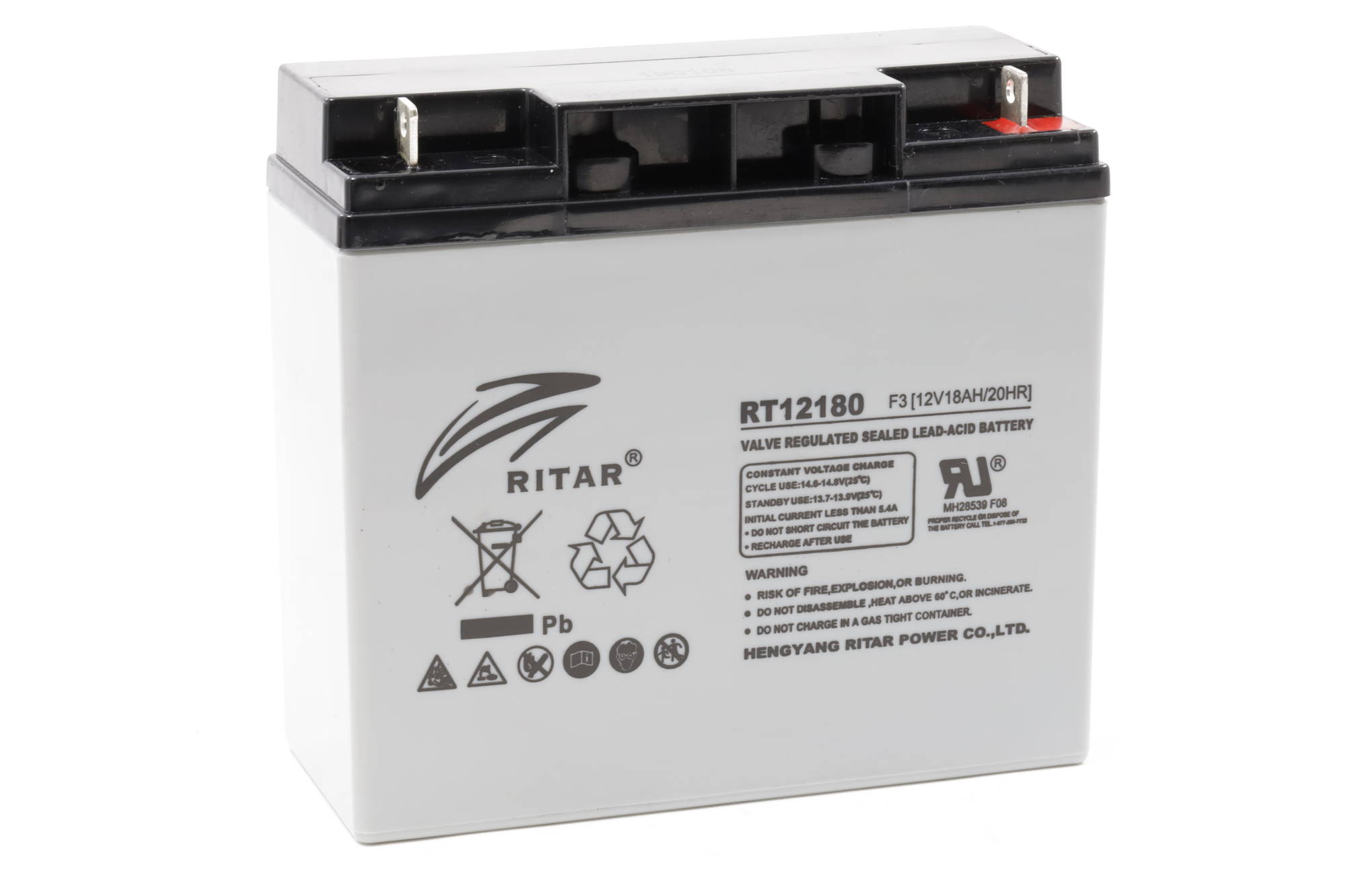 Аккумулятор ritar rt12180
