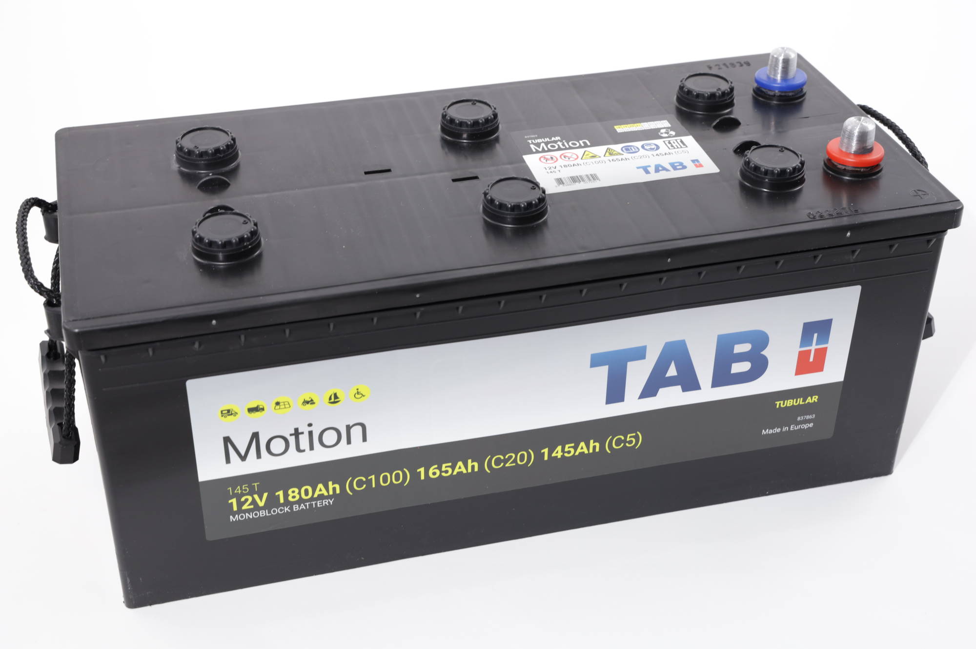 TAB Motion Tubular 145T LKW 12v 165Ah 507x224x194 + Putkilevyakku