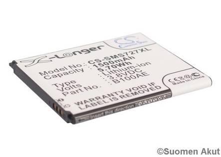 Samsung puhelimen tarvikeakku B100AE CS - Samsung kännykän akut - 4894128077961 - 1