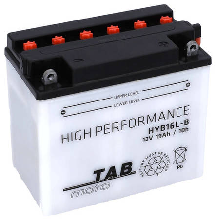 TAB Mp-Akku YB16L-B/HYB16L-B 12V 19Ah 240A - MP- ja kelkan korkilliset vakioakut - 8435336102081 - 1