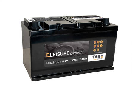 Tab HD12-100L Premium SOC akku 12,8V 100Ah 1280Wh - Li-ion ajovoima- ja teollisuusakut - 3838807650121 - 1
