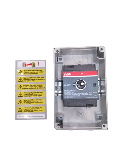 Turvakytkin ABB 4X16A 4P 1000VDC - Aurinkoenergian tarvikkeet - 6417019553511 - 2