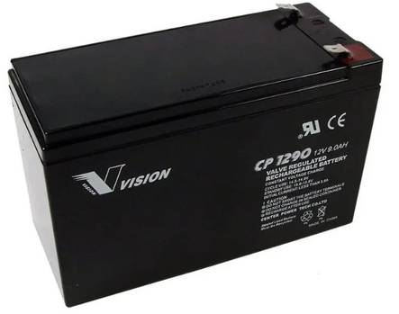 Vision CP1290 Agm-akku 12v 9Ah - AGM ajovoima- ja teollisuusakut - 21492401 - 1