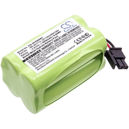 Visonic tarvikeakku 4.8V 2000mAh nimh - Hälyttimen akut - 4894128140771 - 1