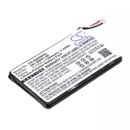 Garmin GPS-akku 3.7v 1200mAh Nuvi2460LMT - Navigaattorin akut - 4894128095521 - 1