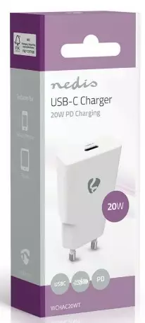 Nedis verkkolaturi 1 USB-C portti 3A - Mobiililaitelaturit - 5412810475131 - 1