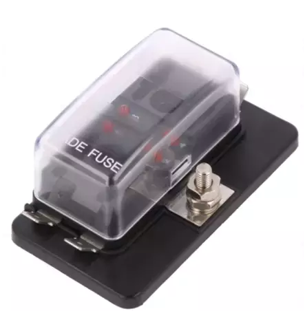 Sulakepesä autosulakkeille 4-paikkainen - Sulakkeet - 670001 - 1