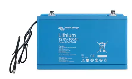 Victron LiFePO4 akku 12,8V/100Ah Smart - Li-ion ajovoima- ja teollisuusakut - 8719076043041 - 1
