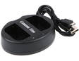 Canon LP-E6 usb laturi 2 paikkainen - Kameran laturit - 4894128114291 - 3