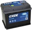 Exide Excell EB620 12V 62Ah - Exide käynnistysakut - 3661024034531 - 1