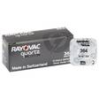Rayovac Kellonparisto 364/SR621SW 1.55V - Rayovac kellonparistot - 121211 - 1