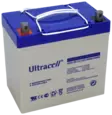 Ultracell UCG55-12 geeliakku 12V 55Ah - Geeli ajovoima- ja teollisuusakut - 12551 - 2