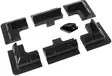 Kiinnityssarja aurinkopaneelille Musta - Aurinkopaneelitelineet - 78501 - 3