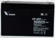 Vision Agm-akku CP672 6V 7,2Ah - AGM ajovoima- ja teollisuusakut - 2149101 - 1