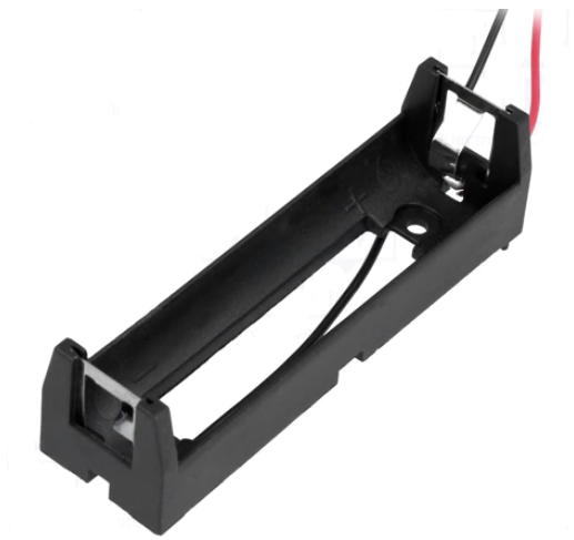 Akkukotelo 1x18650 johdoilla - Paristokotelot - 100228516820011 - 1