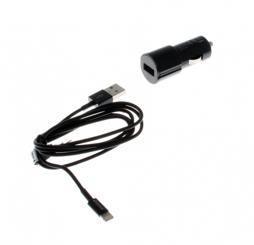 Apple lightning autolaturi 12v/24v - Autopistokelaturit mobiililaitteisiin - 6430049023021 - 1