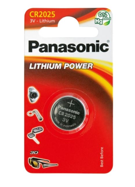 CR2025 3V Lithiumparisto 1kpl Blist - CR2025 3V lithiumparistot - 5019068085121 - 1