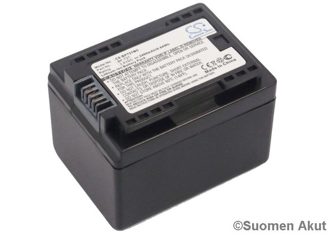 Canon akku 3,6v 2400mah liion BP-727 CS - Canon kameranakut - 4894128058441 - 1