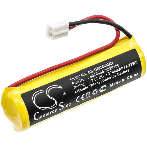 Pile Li-SOCl2 3.6V 2700mAh - Remplacement Pour Dräger 8326856 8326186 - Neuve
