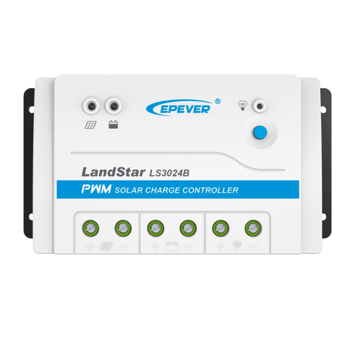 EPsolar Säädin 12/24v 20A 2024B - Aurinkopaneelisäätimet PWM - 6430057540091 - 1