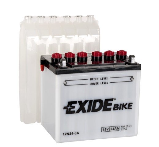 Exide Mp-Akku 12N24-3A 12V 24Ah220A(En) - MP- ja kelkan korkilliset vakioakut - 3661024033541 - 1
