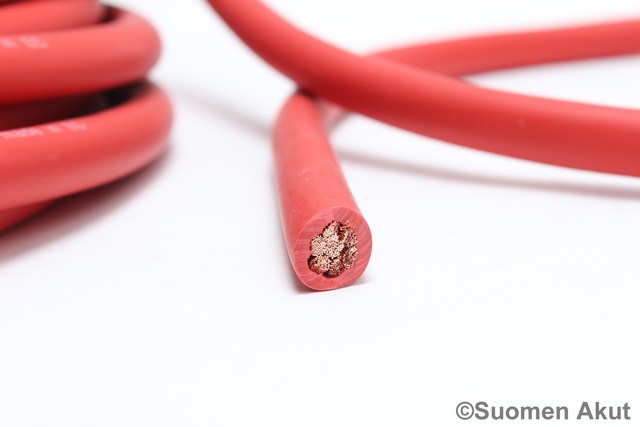 Kaapeli 50mm2 punainen 1metri Hiflex - Kaapelit - 47119967121 - 1