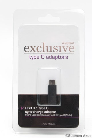 Laturin adapteri micro usb/usb C - Laturi- ja virtalähdetarvikkeet - 6430049028101 - 1