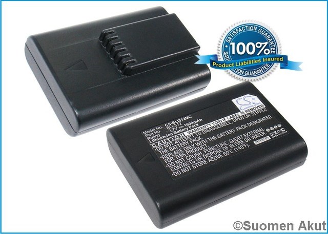 Leica akku BLI-312 3.7V 1600mAh Li-ion - Muiden merkkien kameranakut - 4894128036951 - 1