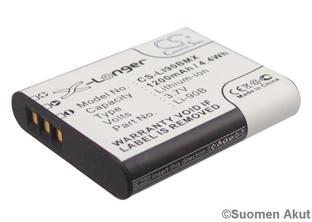 Olympus akku Li-90B 3.7V 1200mAh CS - Olympus kameranakut - 4894128062981 - 1