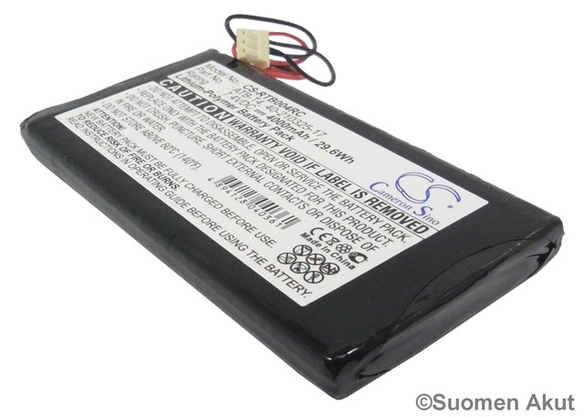 RTI T4 Touch Panel 7.4V 4000mAh li-po CS - Kaukosäätimen akut - 4894128040361 - 1