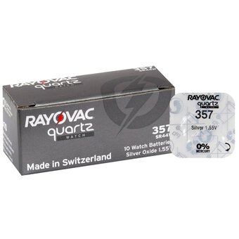 Rayovac Kellonparisto 357/44W 1.55V - Rayovac kellonparistot - 8710255910161 - 1