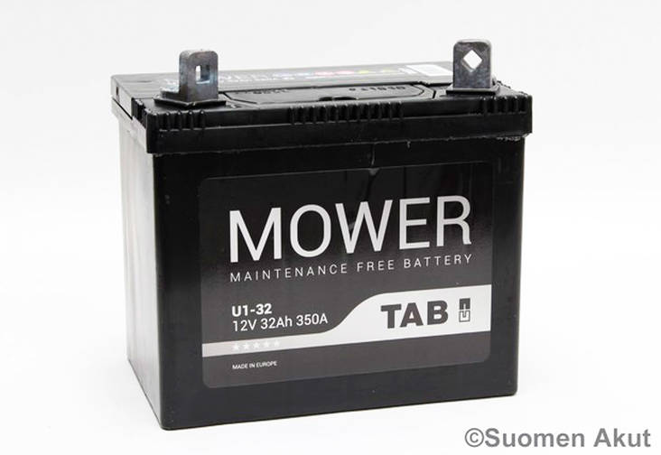 TAB Mower Mp-Akku U1-32 12V 32Ah (350EN - Ruohonleikkuriakut - 3838807035621 - 1