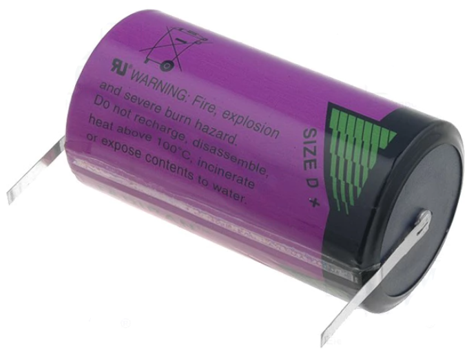 Tadiran SL-2780T/D/R20 Juotoskorvilla - 3.6V Lithiumparistot - 0048493229591 - 1