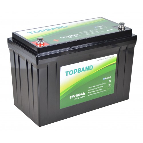 Topband TB12100B Li-ion akku 12,8V 100Ah - Li-ion ajovoima- ja teollisuusakut - 217301 - 1