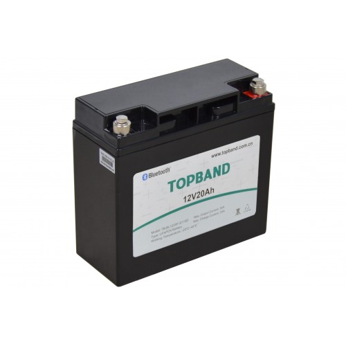 Topband TB1220B Li-ion akku 12,8V 20Ah - Li-ion ajovoima- ja teollisuusakut - 2173031 - 1