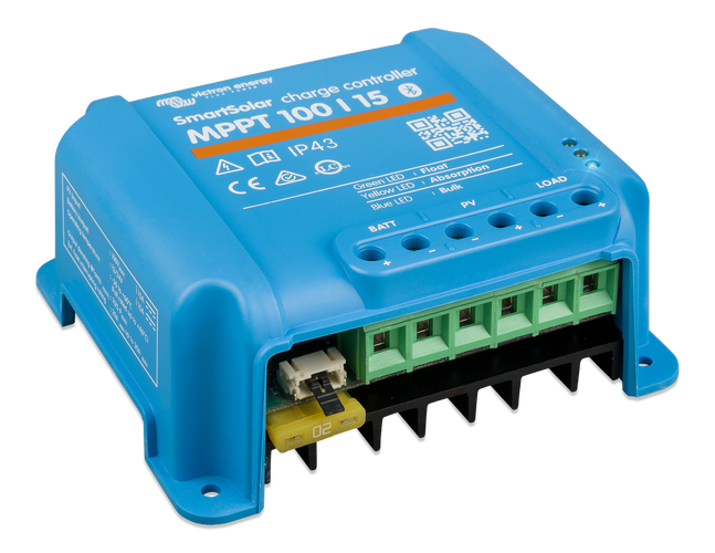 Victron SmartSolar MPPT 100/15 säädin - Aurinkopaneelisäätimet MPPT - 8719076040811 - 1