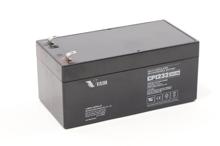 Vision CP1232 Agm-akku 12v 3,2Ah - AGM ajovoima- ja teollisuusakut - 2149211 - 1