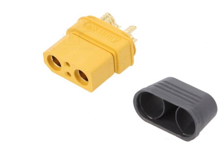 XT90i Naaras liitin 500V/40A - Virransyöttöliittimet - 11971 - 1