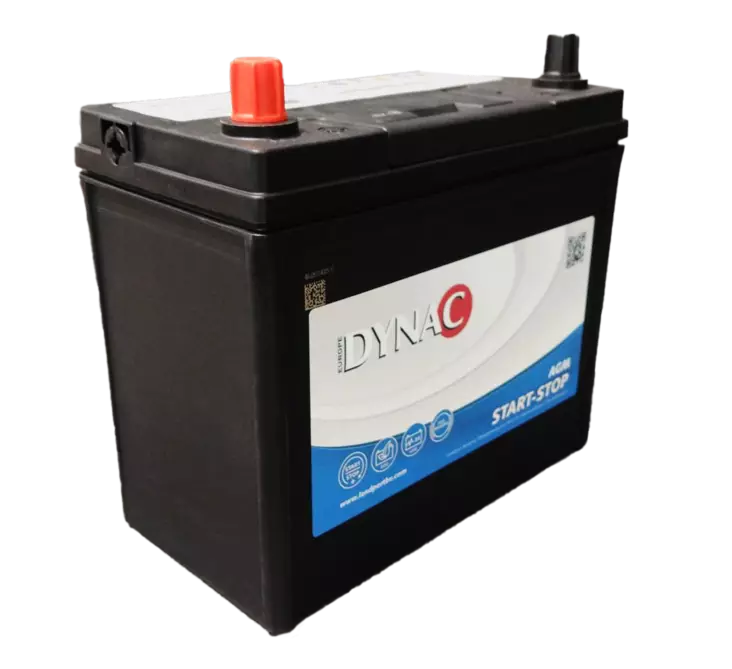 Dynac agm akku AUX B24 12V45Ah545913034 - Dynac akut - 8717101000311 - 1