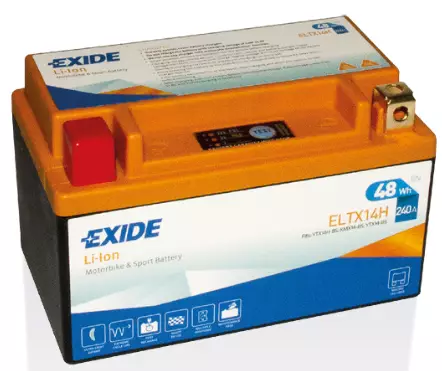 Exide Mp-Akku ELTX14H 12V48Wh240A Li-ion - Li-ion MP- ja kelkan akut - 3661024036801 - 1
