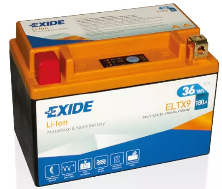 Exide Mp-Akku ELTX9 12V36Wh 180A Li-ion - Li-ion MP- ja kelkan akut - 3661024036771 - 1