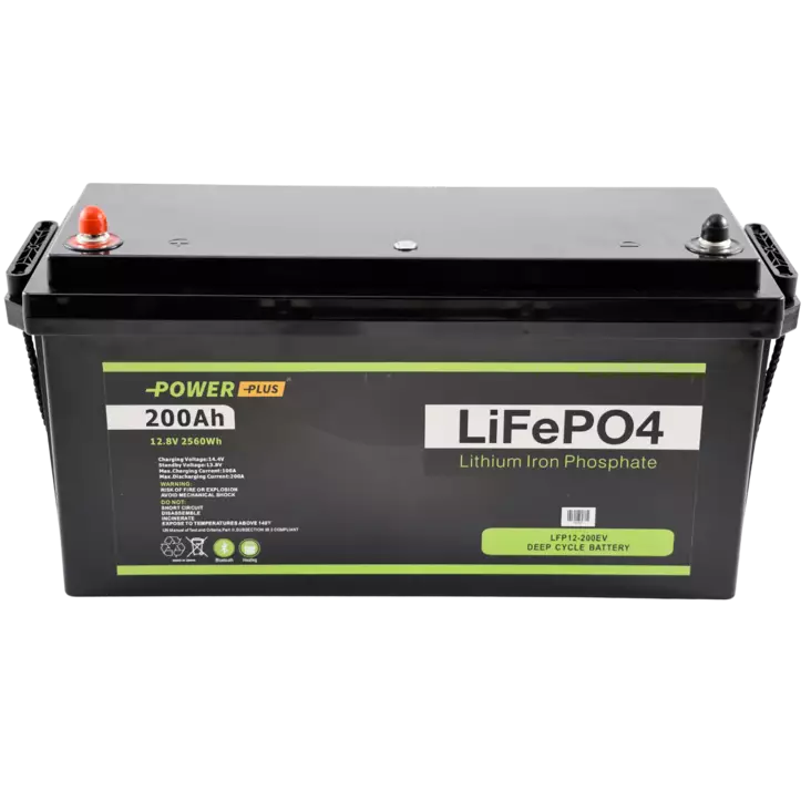 Power Plus LFP12-200EV akku12,8V200Ah - Li-ion ajovoima- ja teollisuusakut - 700221 - 1