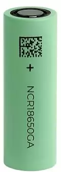 Sanyo NCR18650GA 3.7V 3300mAh 10A - 18650 Li-ion kennot - 57391 - 1
