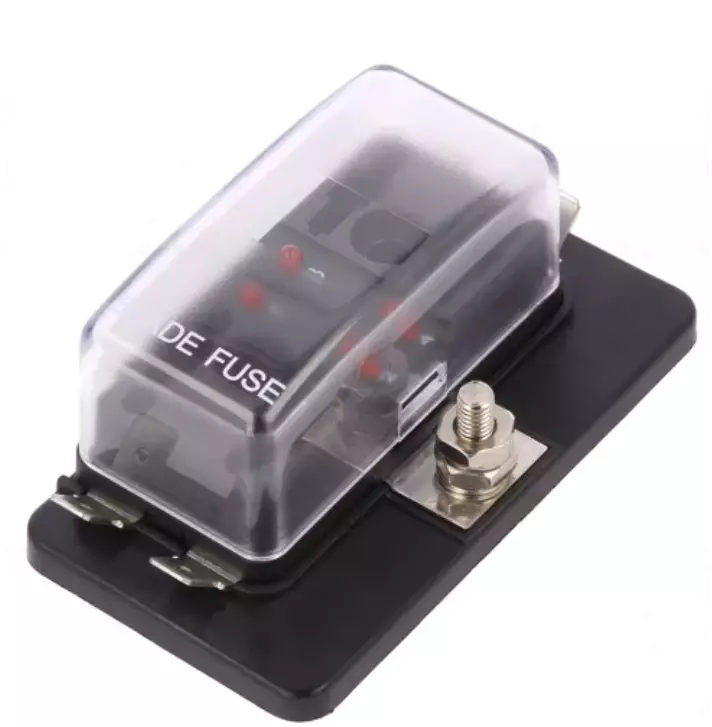 Sulakepesä autosulakkeille 4-paikkainen - Sulakkeet - 670001 - 1