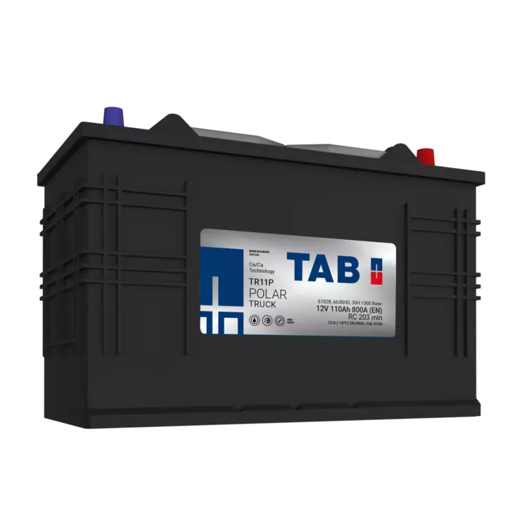 TAB käynnistysakku Polar Truck TR11P 12V 110Ah 800A(EN - Tab käynnistysakut - 3838807023871 - 2